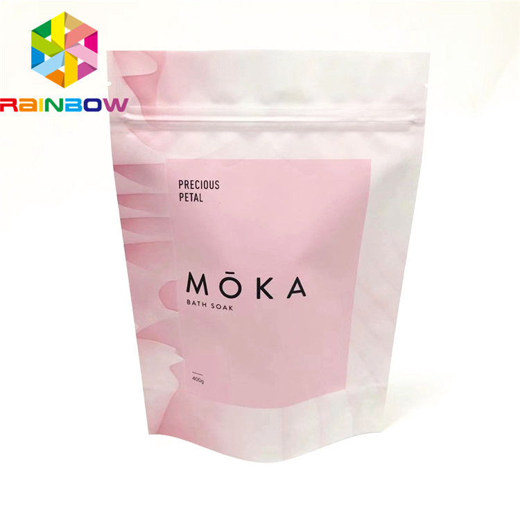 Mat beëindig Cbd-Bad Zoute Plastic Zakken die Aluminiumfolie Resealable voor Voedsel verpakken