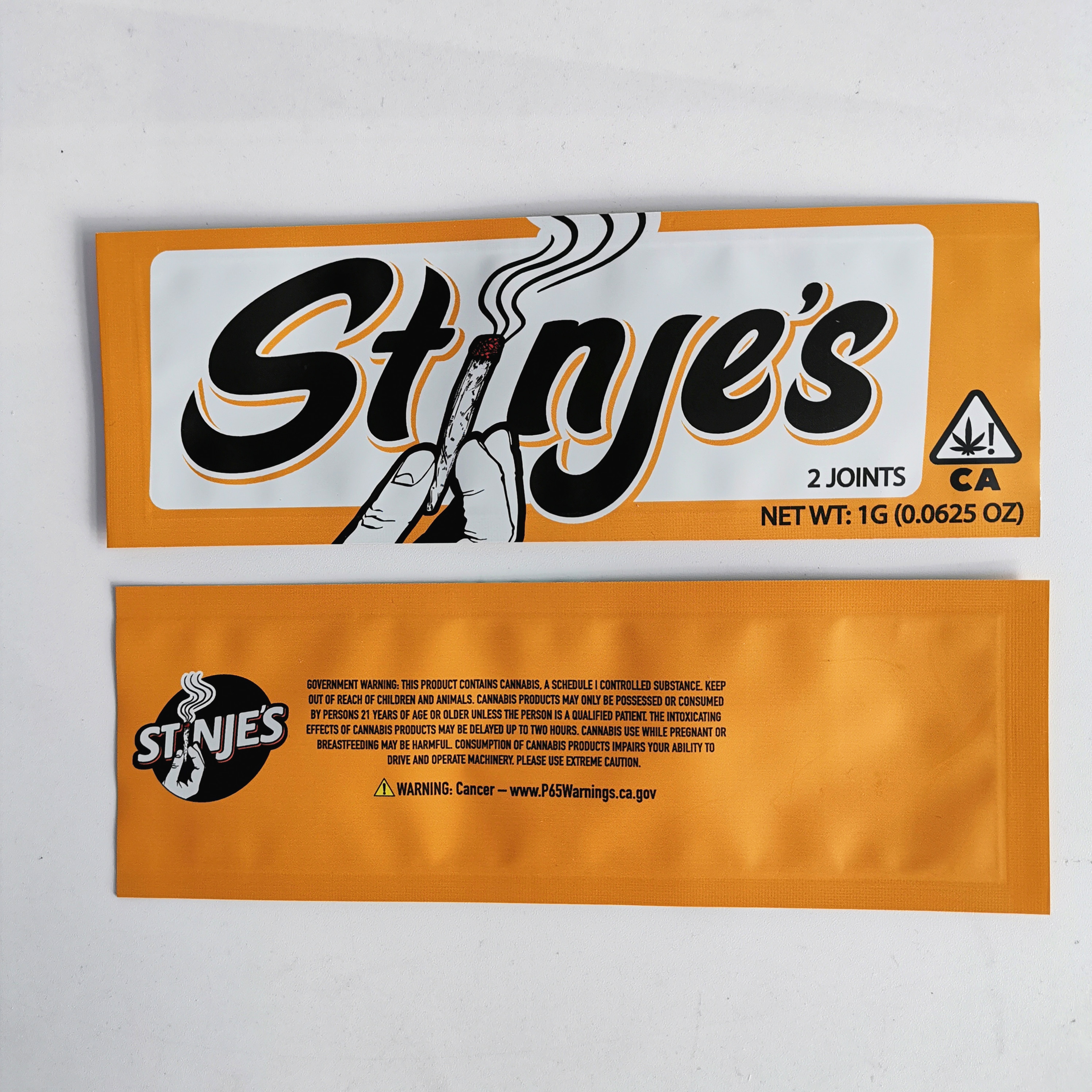 Drie Zijverbindings Plastic Zakken die Ritssluitings Hoogste Zak voor CBD-Onkruidcannabis verpakken