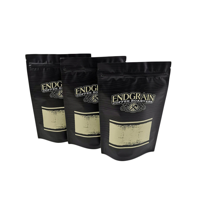 Van de de Koffiethee van snackkoekjes Mat PE van de de Verpakkingszak MOPP VMPET beëindigt Zwarte Vochtbestendig