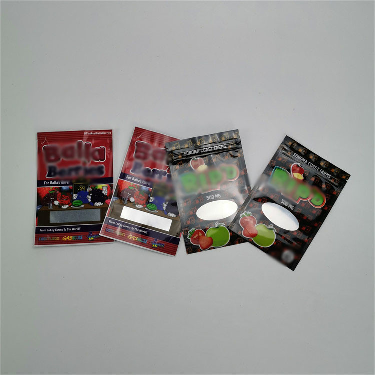 Kleine Zak Plastic Zakken die Organische Industriële de Hennepcbd Kleverige Verpakking verpakken van 100%