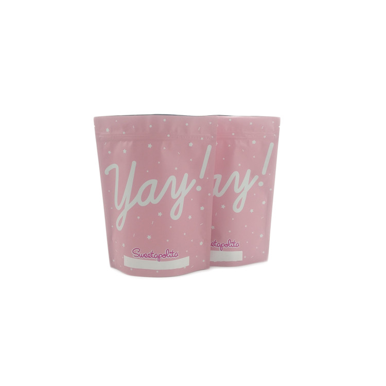 Resealable Plastic Zakken die Ritssluiting Natuurlijke Shinny verpakken schrobben de Druk van de Zakkengravure