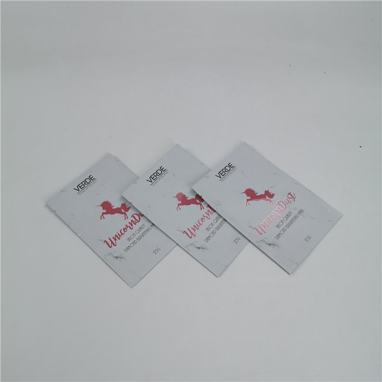 De Tribune van de douanealuminiumfolie op Zak, Drie Kant Verzegelde Zak voor de Zadensachet van het Voedselsuikergoed