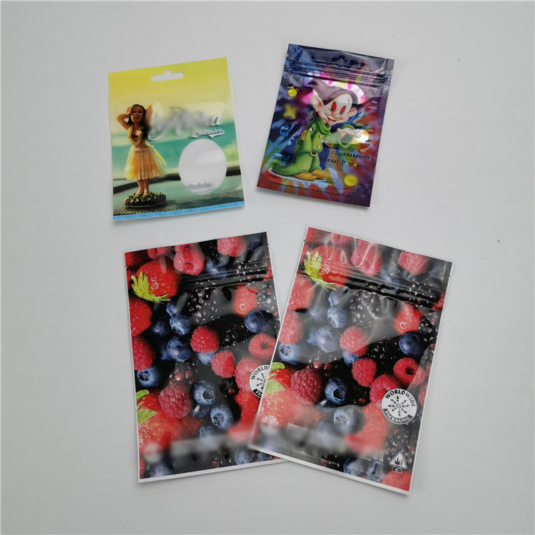 De Plastic Zakken die van CBD Aluminiumfolietribune op de Ritssluitingszakken van het Kindbewijs verpakken