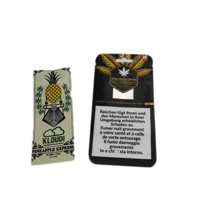 Hitte - verbindingstribune op van de de Zakken Rekupereerbare Tabak/Sigaret van de Ritssluitingszak Verpakking