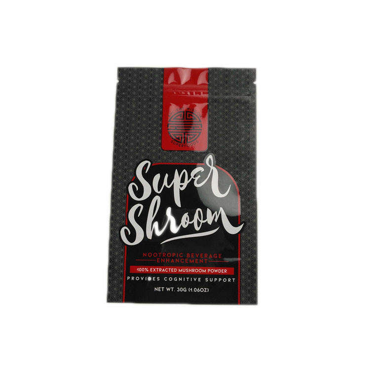 Glanzend beëindig Aluminiumfolietribune op Zakken