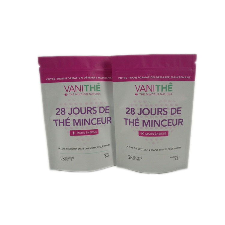 Aangepaste Snackzak Verpakking met Ritssluiting