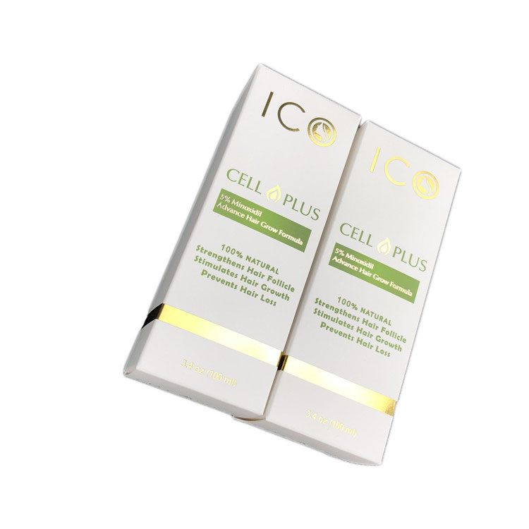 Het Document van het de Flessenkarton van de haarverzorgingolie Verpakkend Vakje