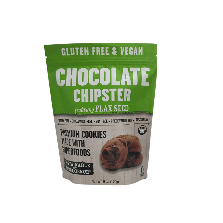 Tribune van de snack de Verpakkende ritssluiting Gelamineerde Folie op Zak