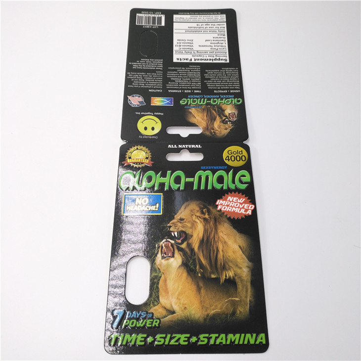 De Pillendocument van CMYK Kleur Aangepaste Plastic Verpakkende Kaart