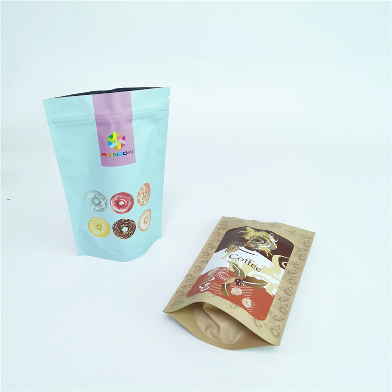 De tribune op Lichaam van de de Zak het Verpakkende Aluminiumfolie van de Ritssluitingsfolie schrobt de Zakken van Roompackging