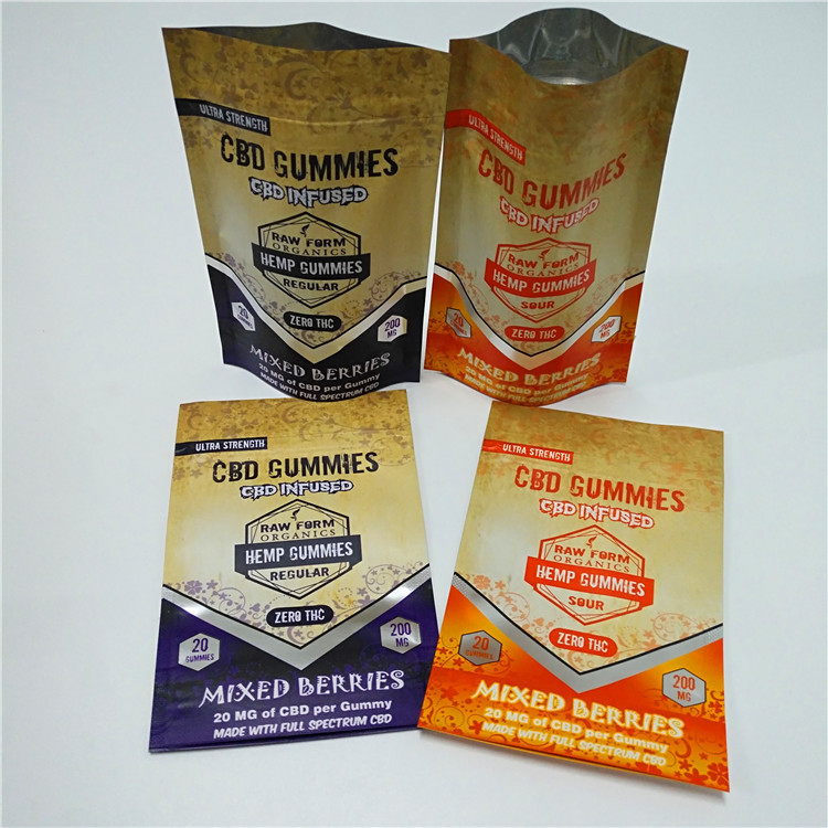 Onkruid die van de 3,5 Gram het Droge Bloem Mylar-Foliezakken MOPP verpakken