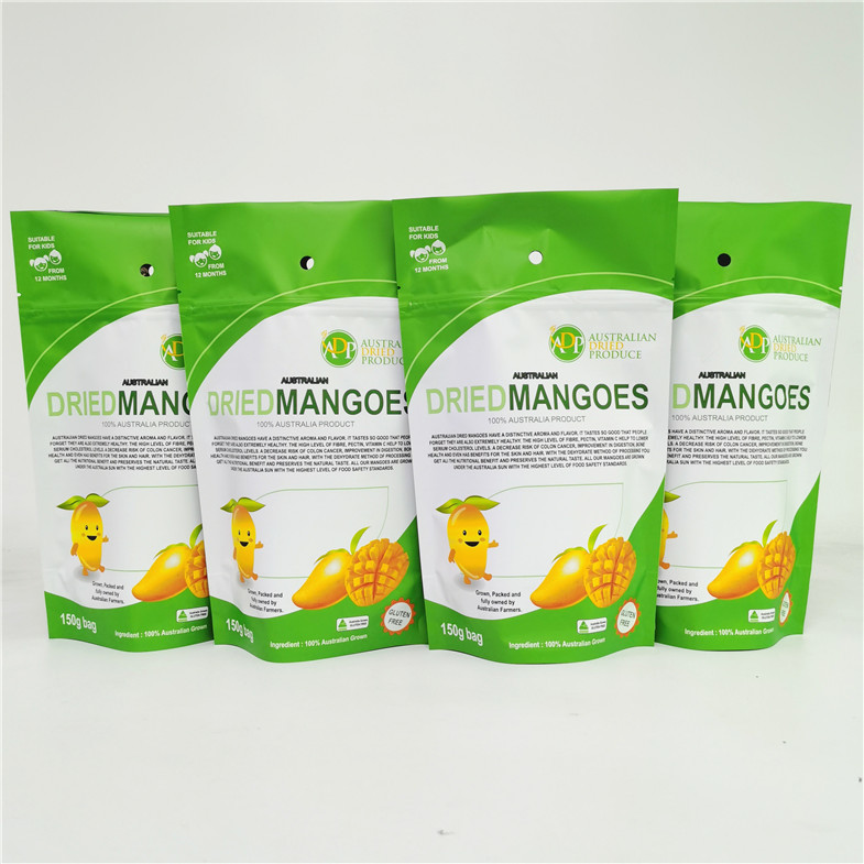 van de de Ritssluitingszak van 500g 1kg Aangepaste Doypack van de het Gedroogd fruit Verpakkende Zak de Foliezak van Mylar