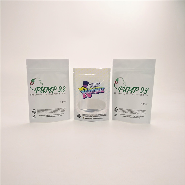 Vrije de steekproef paste van de de zakken runtz wildernis van het kindbewijs CBD de zak van de de koekjesgeneeskunde met venster aan