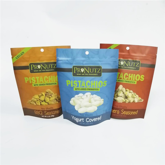 mylar verpakkende tribune van de aluminiumfolie de vacuümritssluiting op de noten die van het zakvoedsel plastic zak inpakken