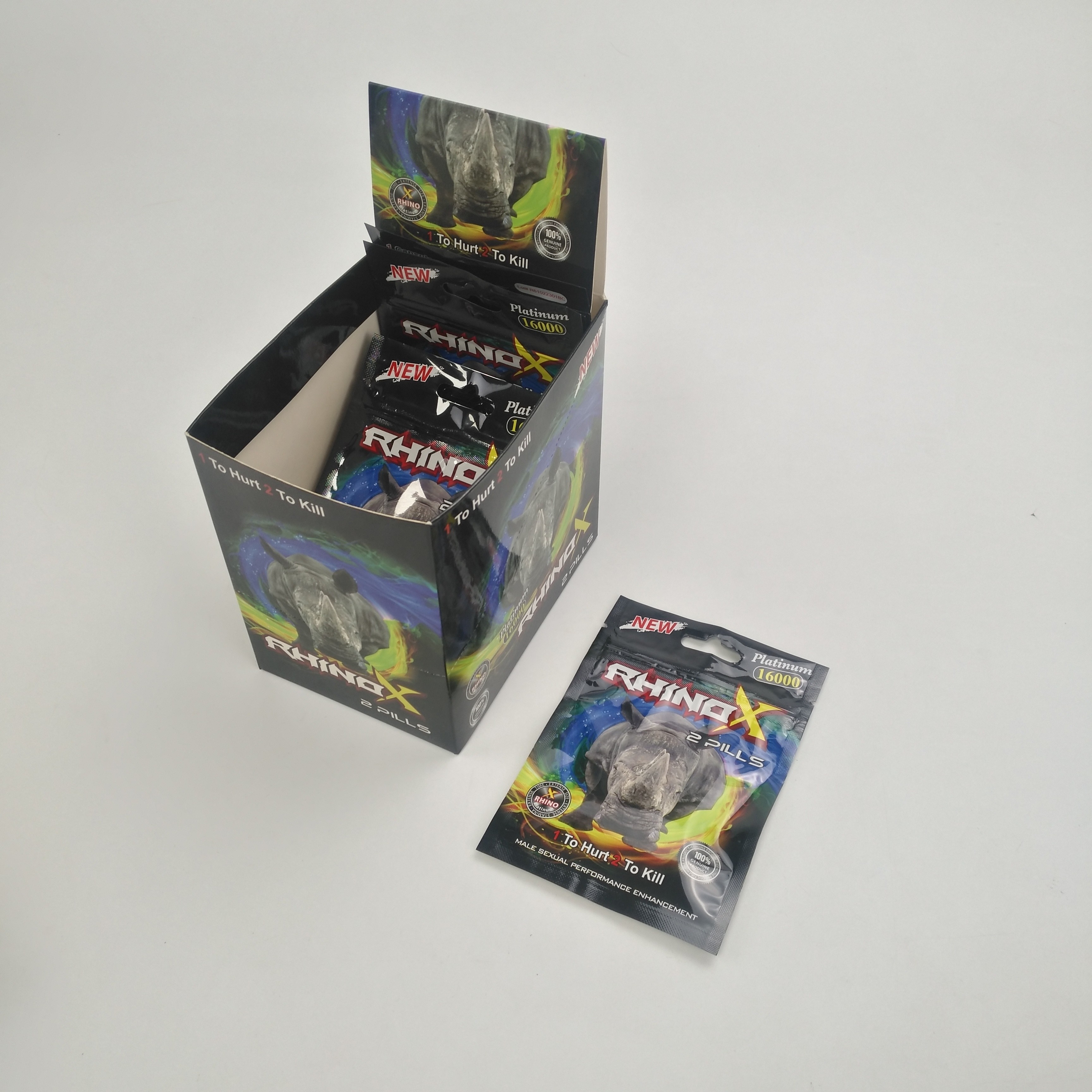 De voedings van het Poederpillen van het Supplement90% Kruidenuittreksel Oude Capsules voor Mensen Verpakkende Rinoceros