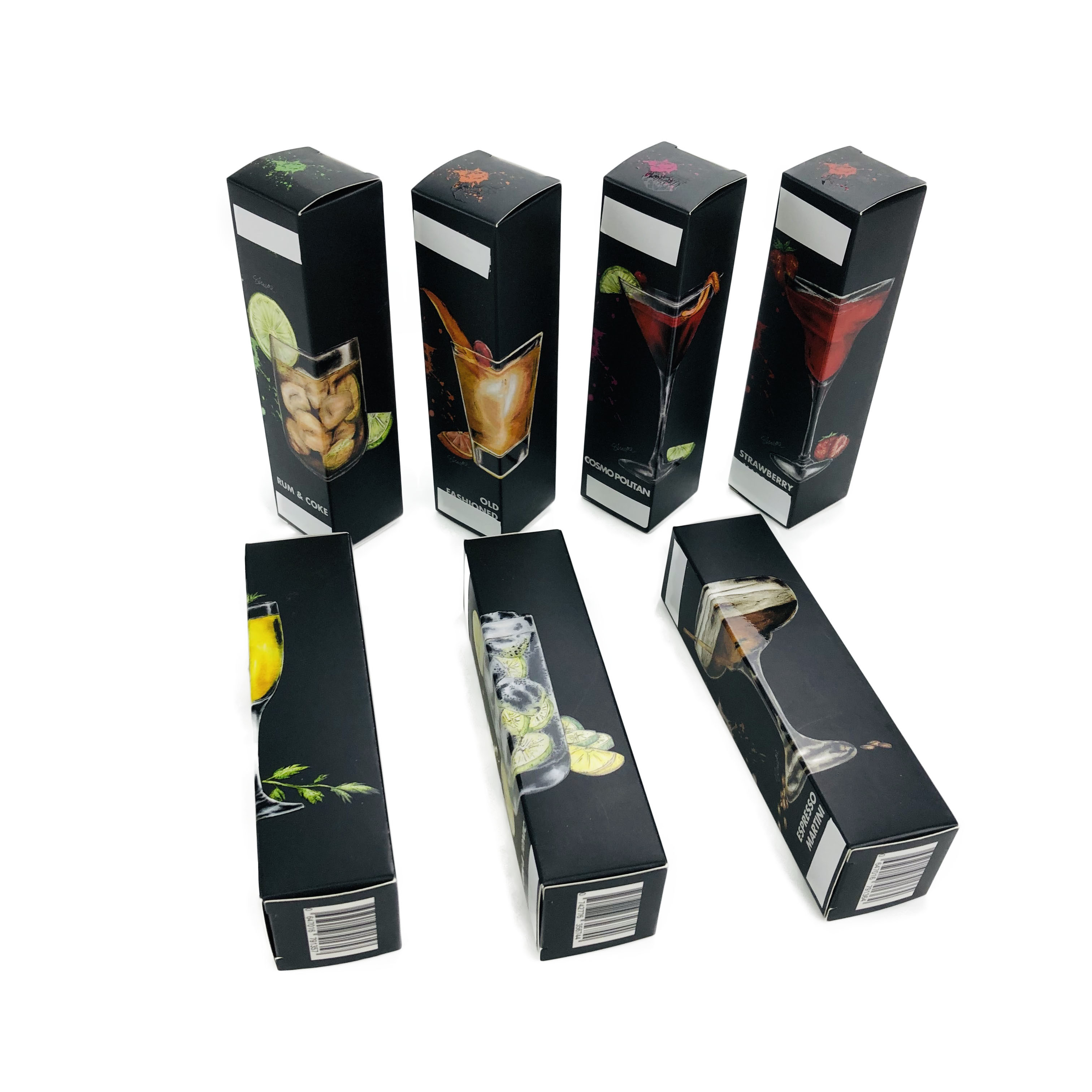 Matte Finish Lightweight Paper Box die Vouwbare Dooscmyk Kleur voor Dranken verpakken