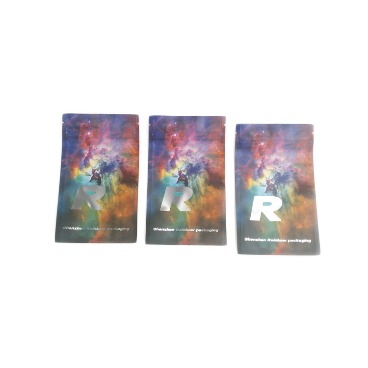 van het het Kindbewijs van 50mg 70mg 125mg Zak van Mylar paste de Kleine de Strookzakken aan van Matte Candy Ziplock Plastic Food Gummies van het Geurbewijs