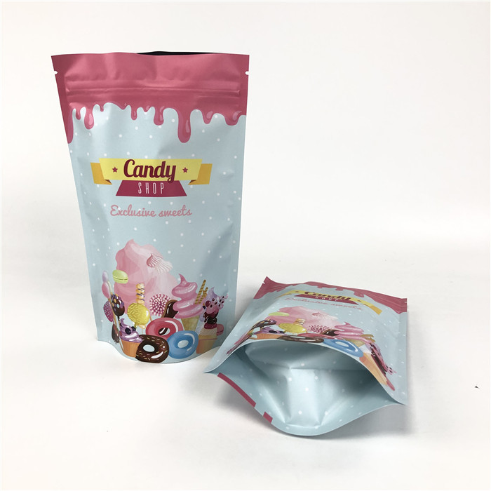 De Zak van de de Ritssluitingsaluminiumfolie van 100 Micronmylar voor Notenkruid