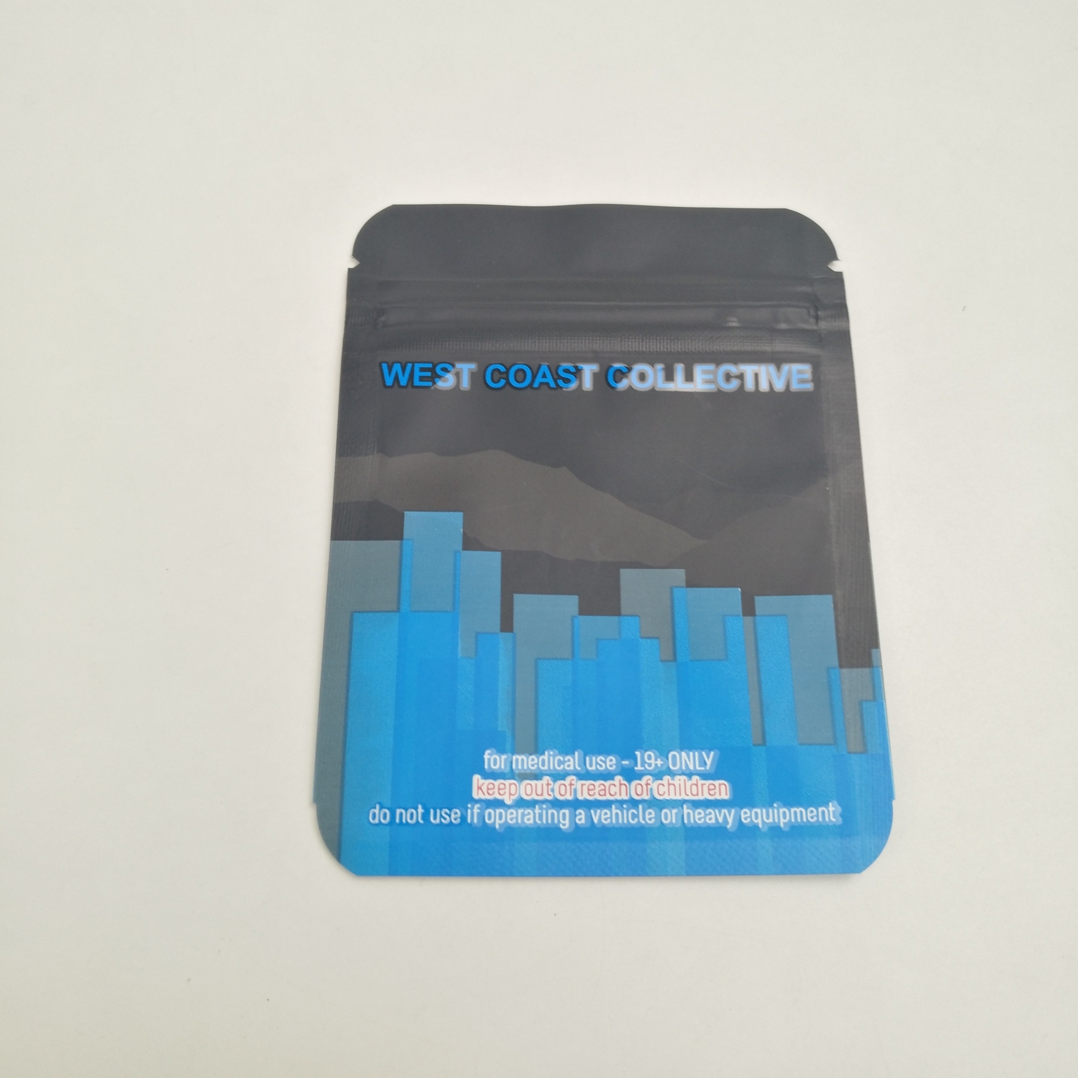 Aangepaste 3.5gcookies doet de UV van het het kindonkruid van het geurbewijs sachets van de de wildernisgeneeskunde runtz met ritssluiting in zakken