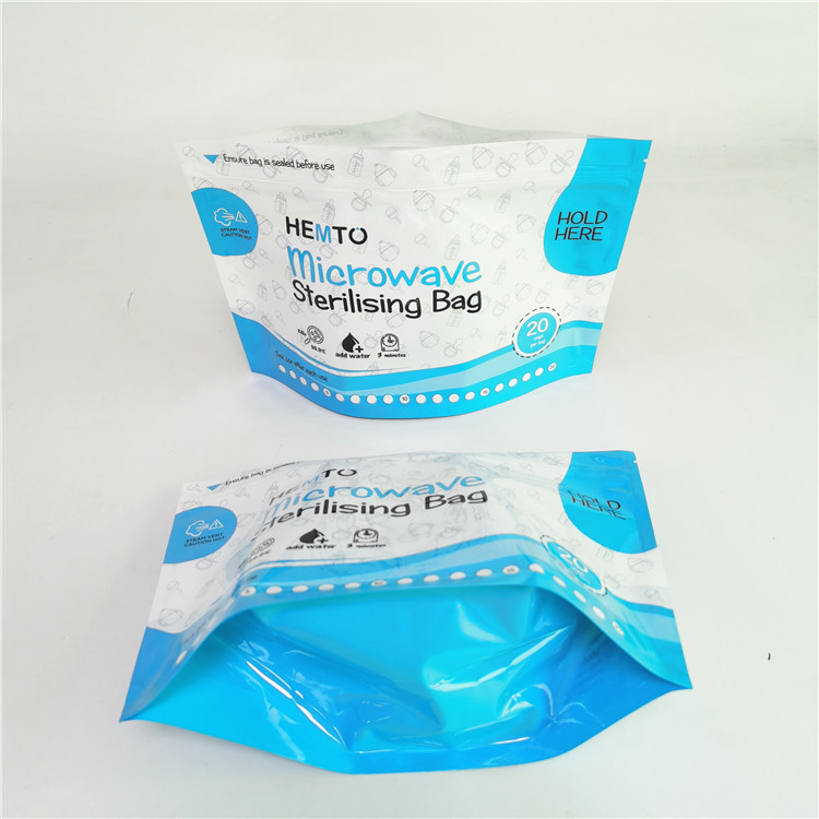 De Microgolf Sterlizer Oven Bag van de voedselrang 120mic VMPET