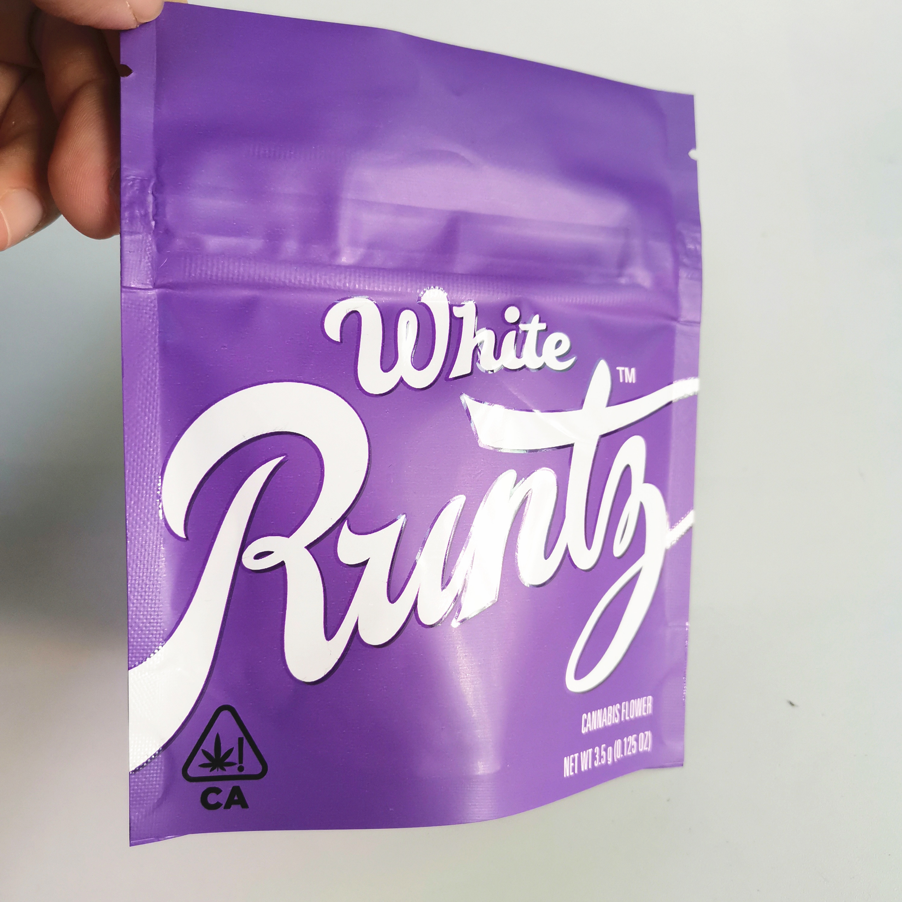 de Zaktribune van 3.5g 7g 14g 28g Runtz op van het het Onkruidkoekje van de Ritssluitingszak het Suikergoedcbd Zak