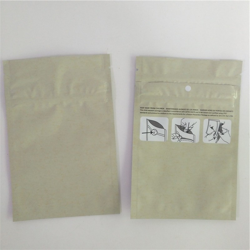 Kraftpapier-Kleuren180mic 4X6 Kruidenwierook Verpakking voor Bloemzaden