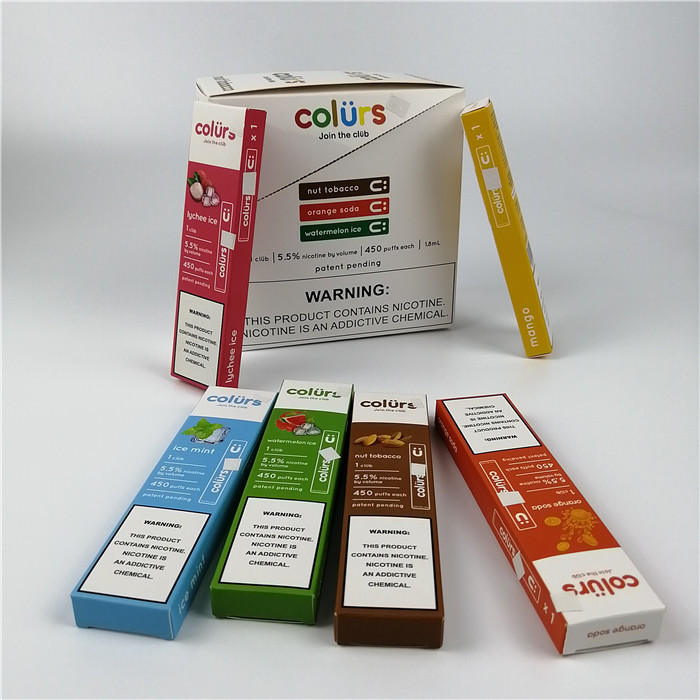 Het Hologramdocument van Cmyk van Vapepennen de Kaart verschroeit Vakjes het Hete Stempelen