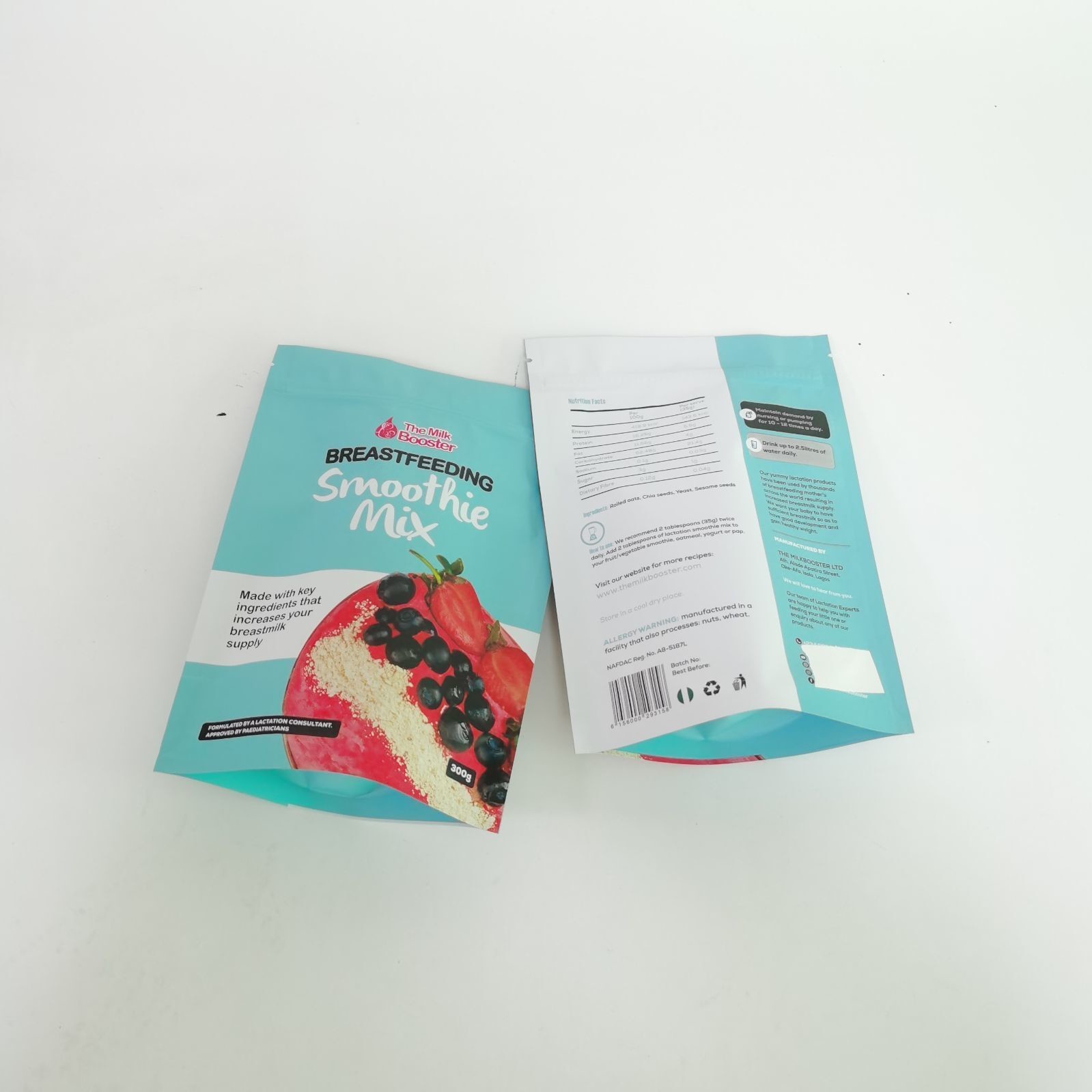 Tribune die omhoog Zakken voor Suikergoedvoedsel Verpakkingszakken de verpakken ruikt de Zakken van Bewijsmylar