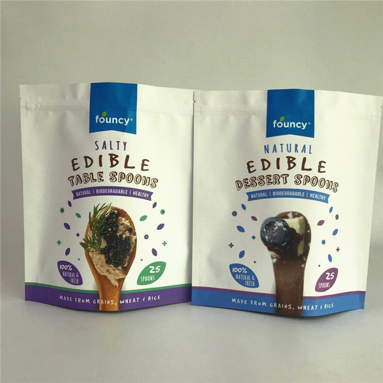 Douane Toegelaten Matte Aluminum Foil Packaging Bags-Koekjeszakken