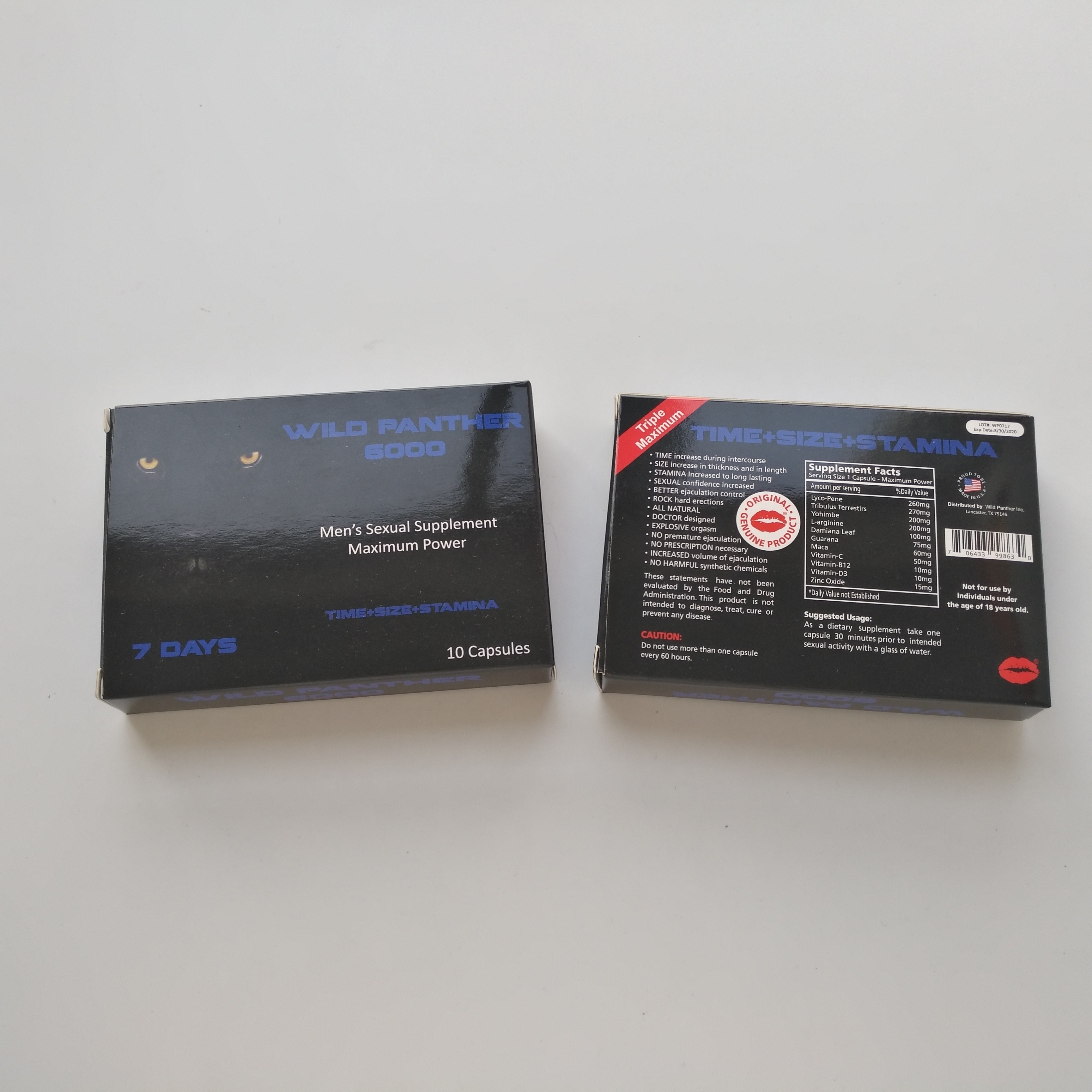 De douane drukte het Witte Kaartdocument Verpakkende Vakje van de Gezondheidszorgpil