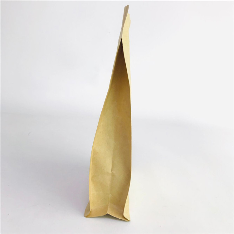 De douane keurde het Document van Kraftpapier van Tribune omhoog Milieuvriendelijke Zakken PLA Zakken met Ritssluiting goed