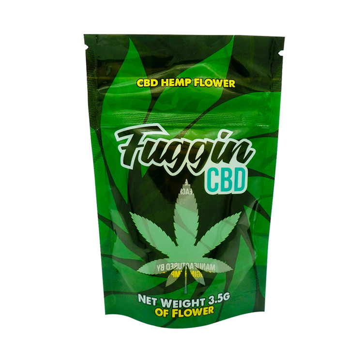 Van de de Hennepbloem CBD Edibles van het geurbewijs van de Koekjescr van de de Uitgangsritssluiting de Zakzak Veilig voor kinderen van Mylar