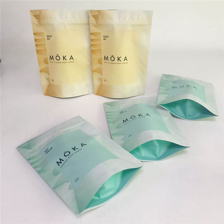 Het lichaam schrobt de Verpakkende Verpakkende Zakken van Matte Aluminum Foil Bath Salts van de Zakken Digitale Druk