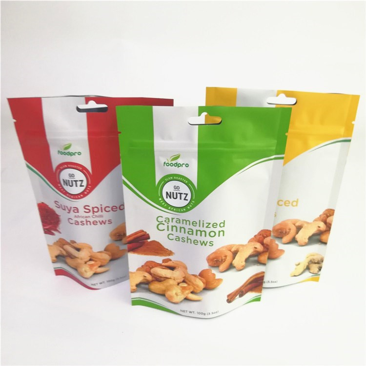 Matte Aluminum Foil Custom Accepted-Tribune op Zakken met Ritssluiting