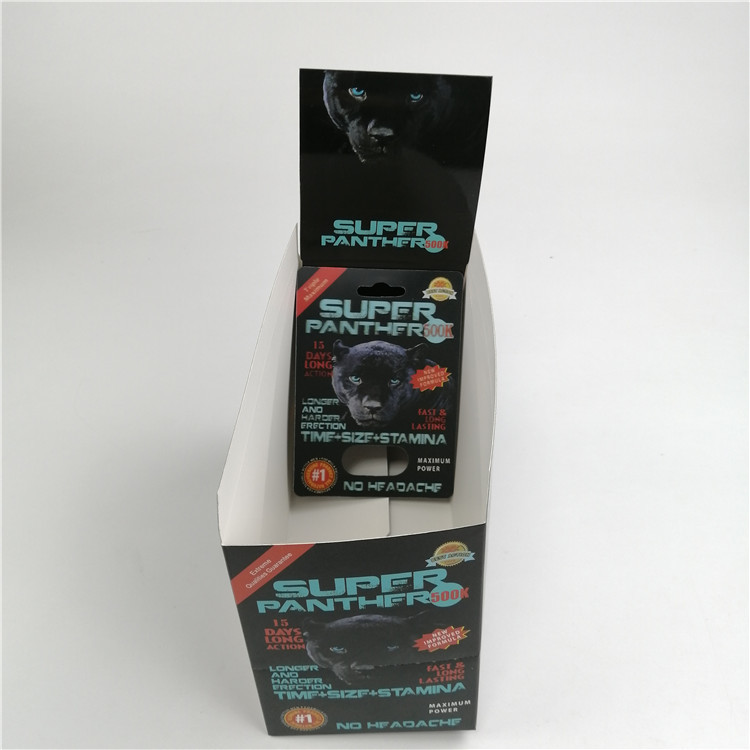 Mannelijke van het de Rinoceros 3d Geslacht van Verhogingspillen van de de Pillen Verpakkende Blaar de Kaart600k 700k Lenticular Kaart