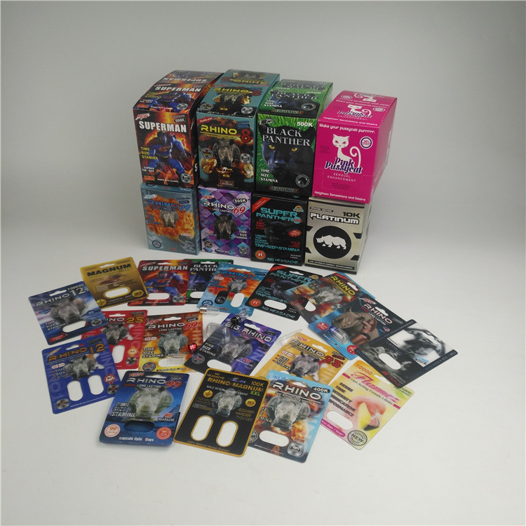 Van de de Dikteblaar van MOPP 350g van de de Kaartenrinoceros 3d Mannelijke de Verhogingspil