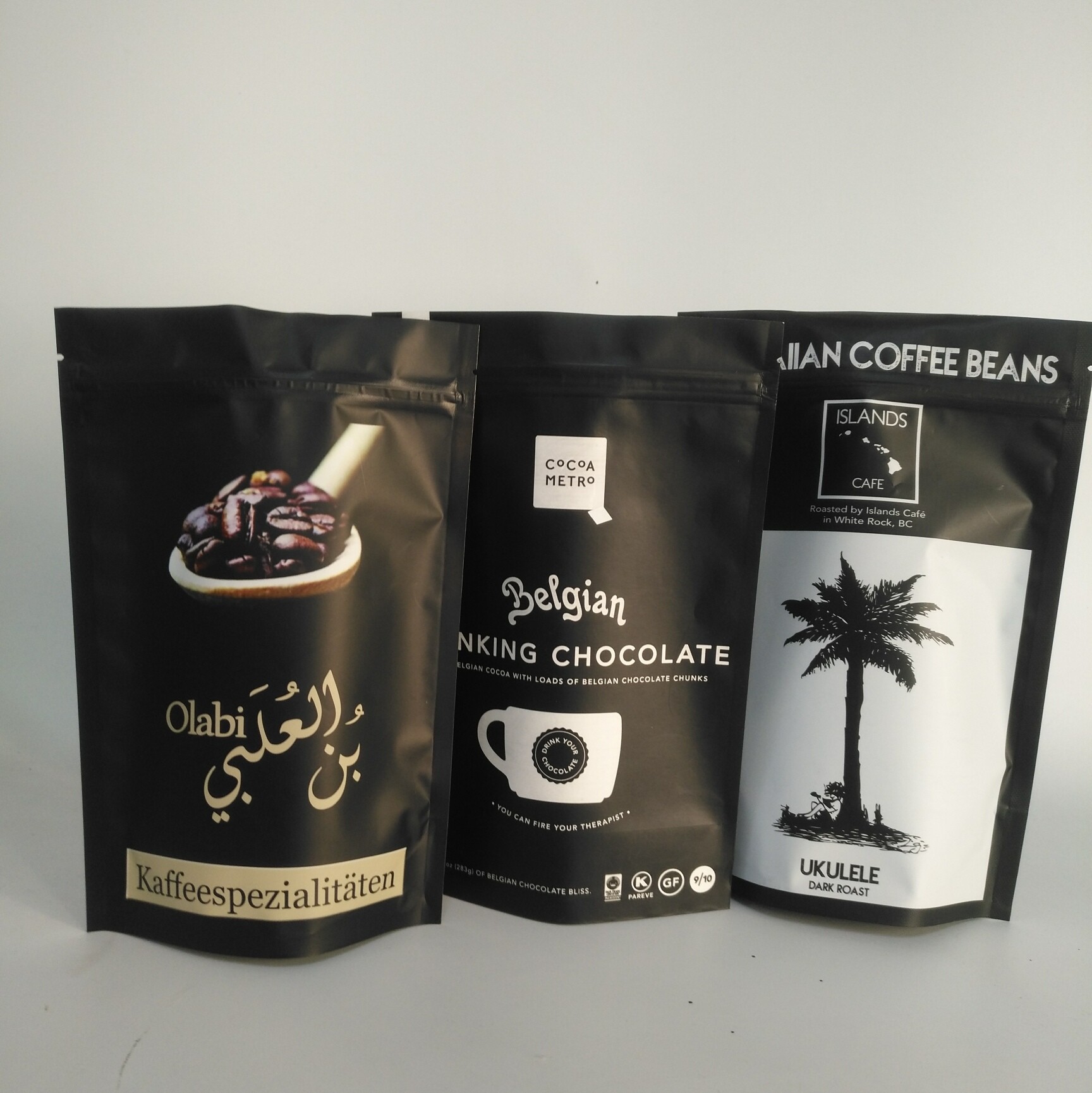 Van de de Aluminiumfolieritssluiting van Matt Gold VMPET 300g de Zak 100mircon