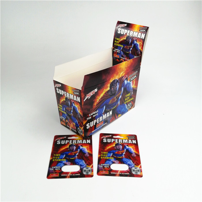 Van de het Geslachtspil van de zijdedruk CMYK Verpakkende Kaart 9x12cm