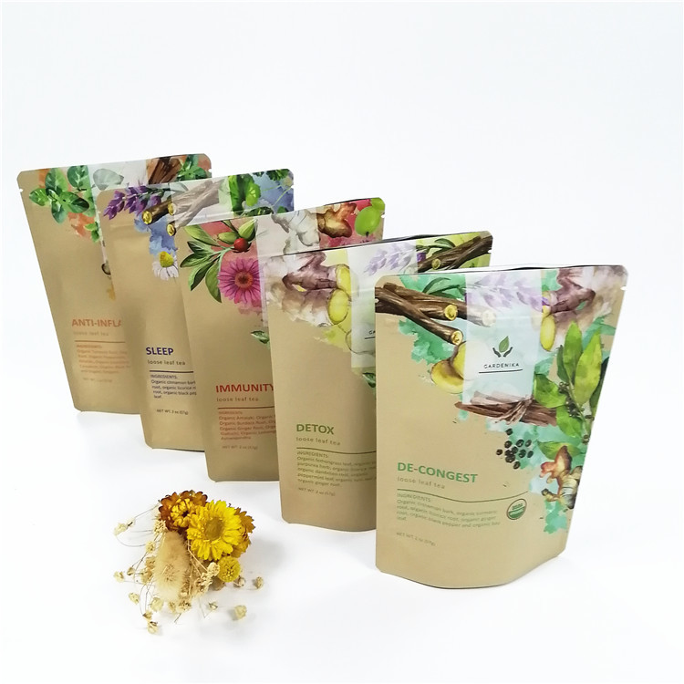 De lage Biologisch afbreekbare Tribune van Moq CMYK VMPET op Zak 100micron