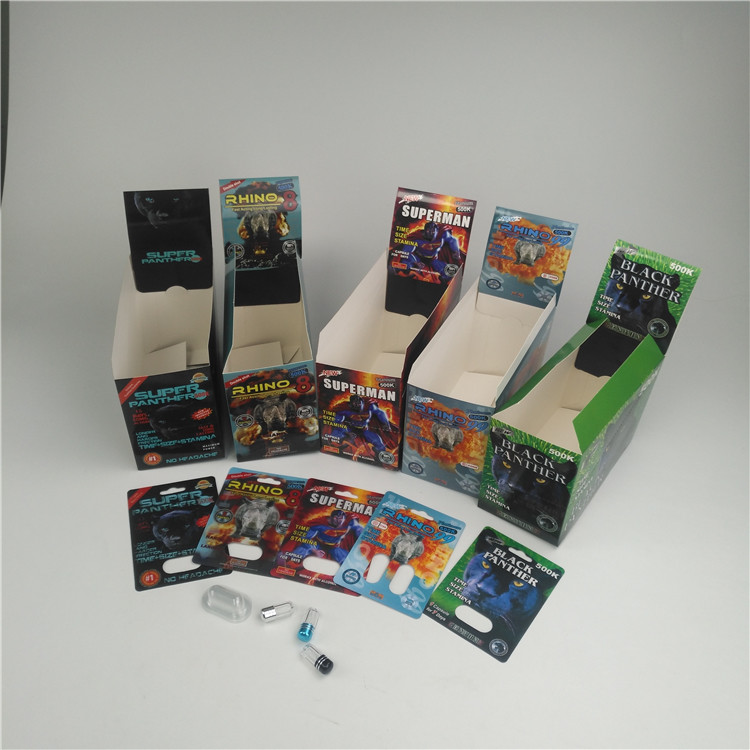 SGS 200mic 3d Blaarkaart voor Mannelijke Pillen 500K 600k