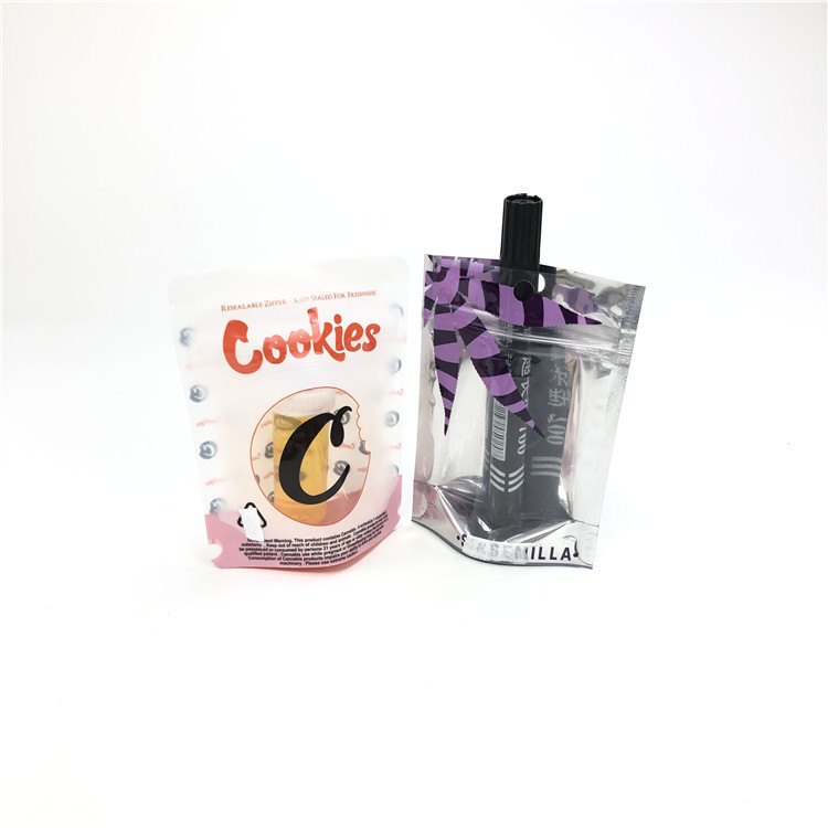 1/8oz 3.5g bloeien van het Koekjesmylar van de Zadencbd Zachte Aanraking de Foliezak Kindveilige Verpakking