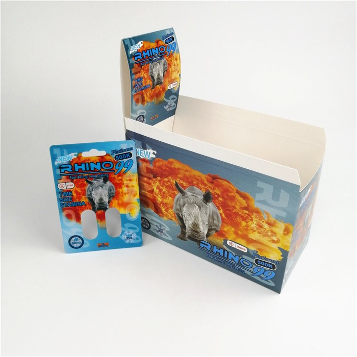 Super de Kaart Verpakkende Rinoceros 600K 700K van de Panterblaar