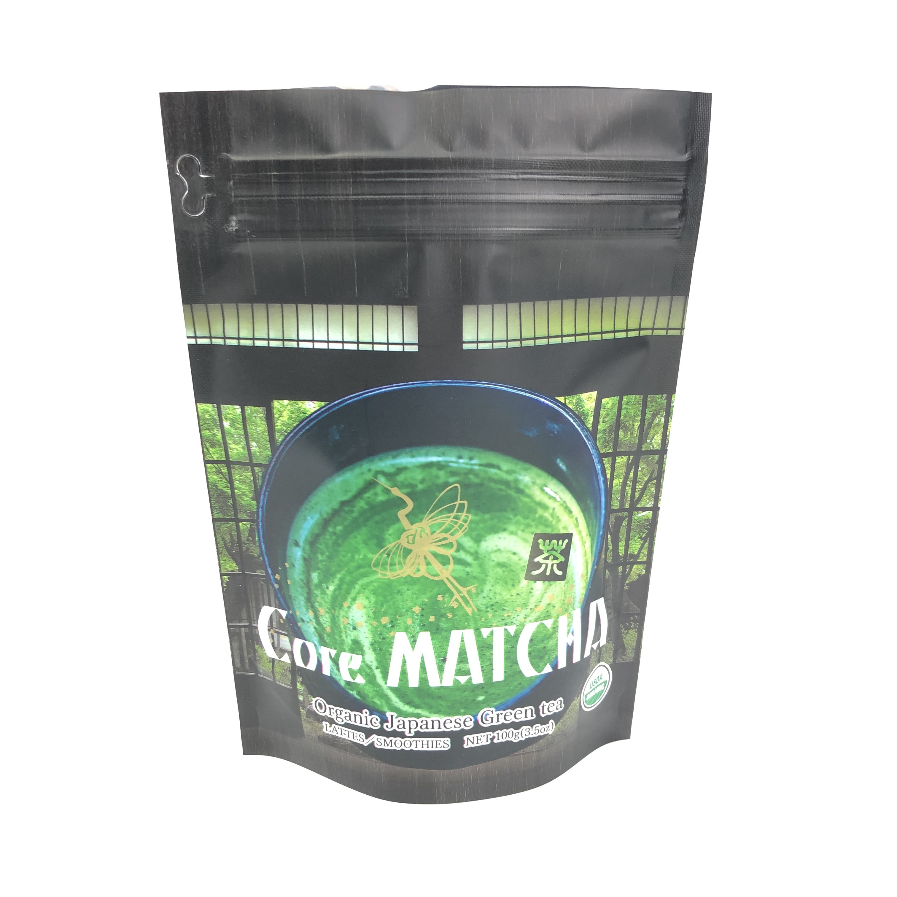 Resealable Tribune van MOPP op Zak 120 Microns voor Groene Thee