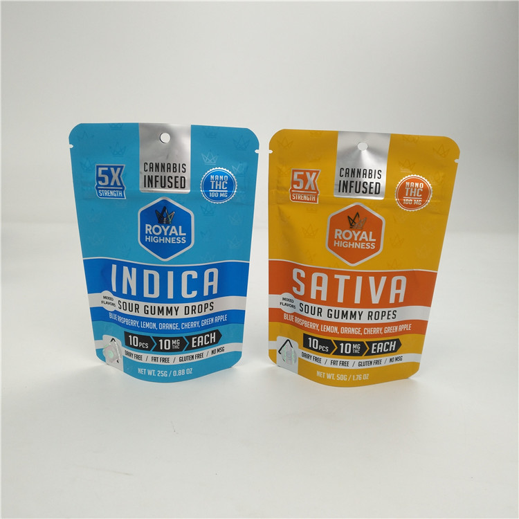 De lage van de Foliemylar van Moq 3.5g 7g VMPET Alunminum Zak 100micron