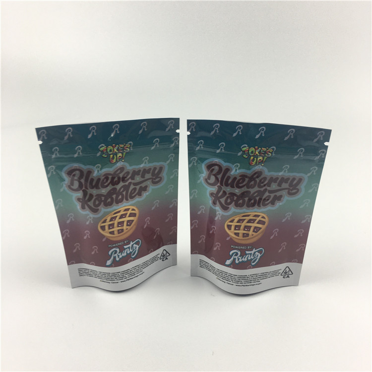 Verpakkende Zakken van het Mylar7g 3.5g 14g 100micron de Plastic Onkruid