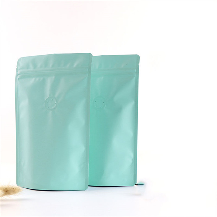 De Koffiezakken van Matte Finish Aluminum Foil Zipper van de gravuredruk met Klep