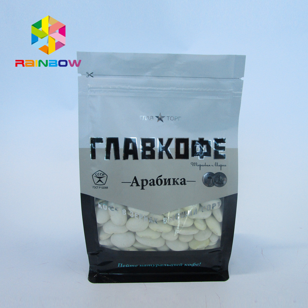 Zakken van de de Bodemhoekplaat van het nootsuikergoed Resealable Vlakke Acht Opgeruimde Gedrukt UV