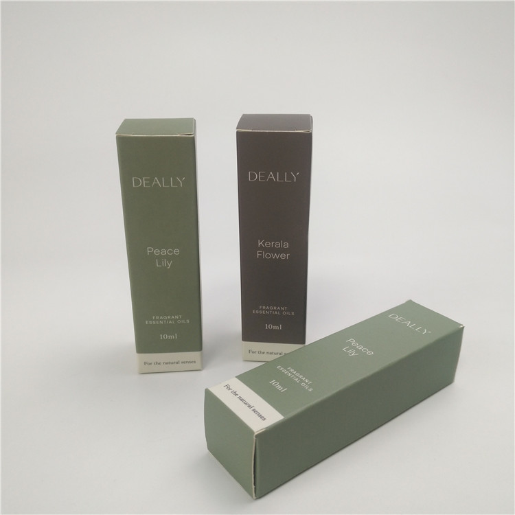 Parfum Kosmetisch Verpakkend Document Vakje 350gsm voor de Verpakking van de Druppelbuisjefles