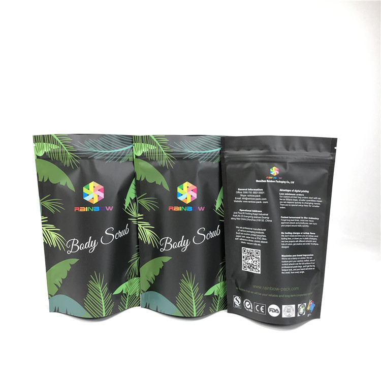 Kosmetisch Oceaan Bevindend de Geurbewijs van Bad Zout Matte Mylar Reusable Zip Pouches