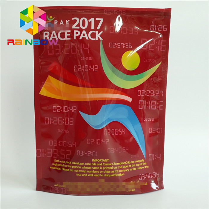 Van de Aluminiumfolie Plastic Mylar Standy van de voedselrang Gedrukte Aangepast de Ritssluitingszak